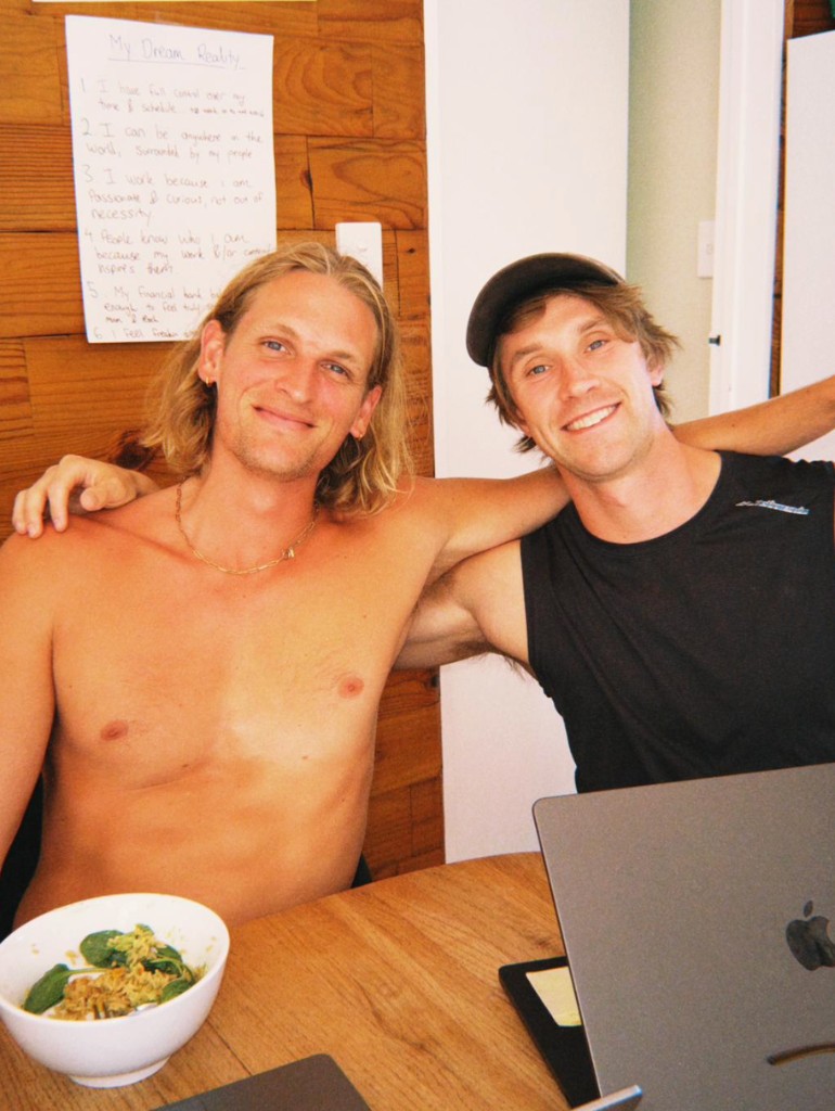 Jai Howitt and Evan Bryce, Co-founders of Art of Mondays